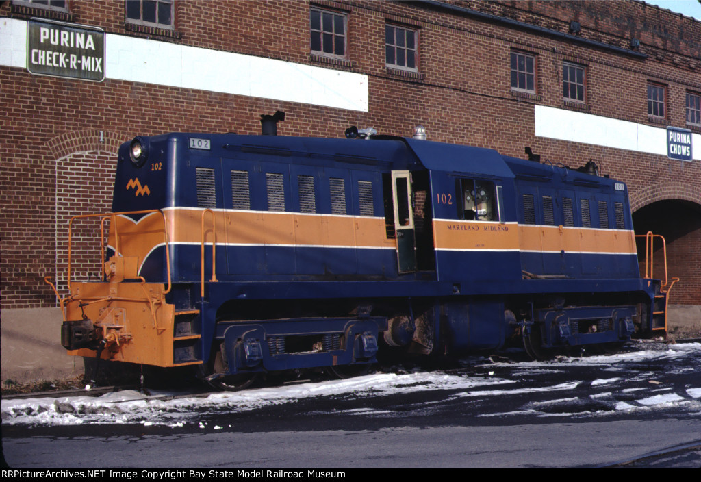 Maryland Midland 65-tonner no. 102